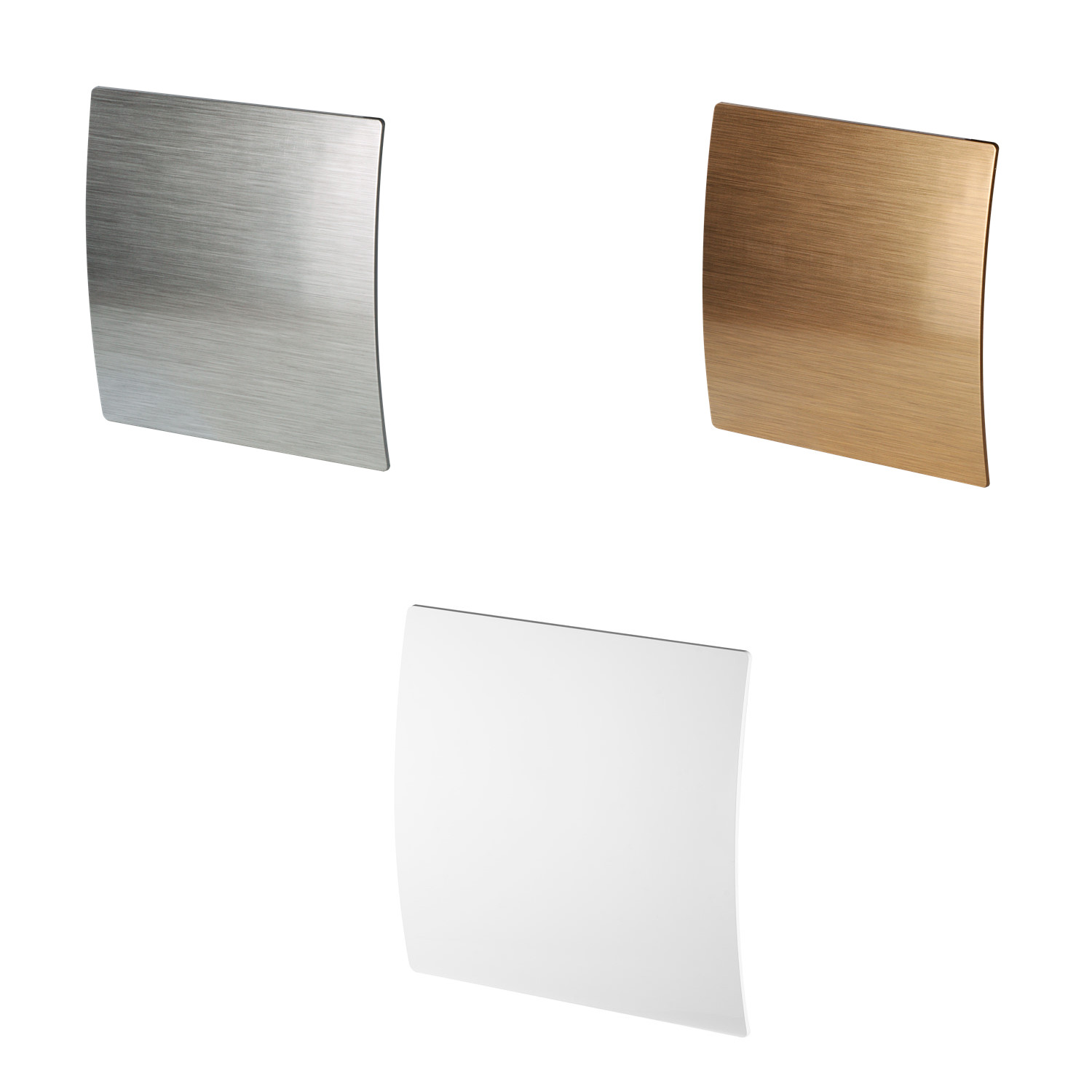 Design Badlüfter Ø 150 mm verschiedene Designfronten inkl